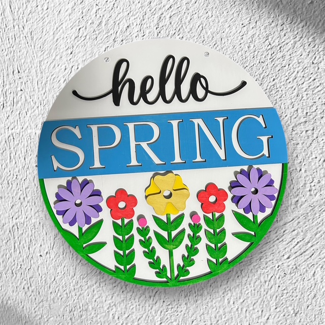 (image for) Hello Spring Sign